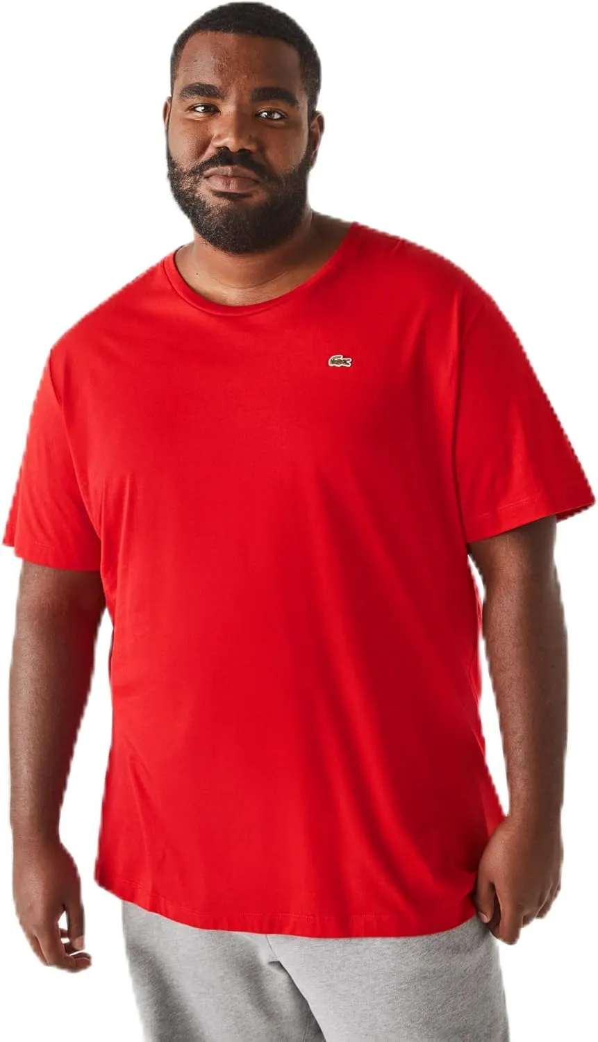 Lacoste Men's Big Fit Crew Neck Cotton Jersey T-Shirt