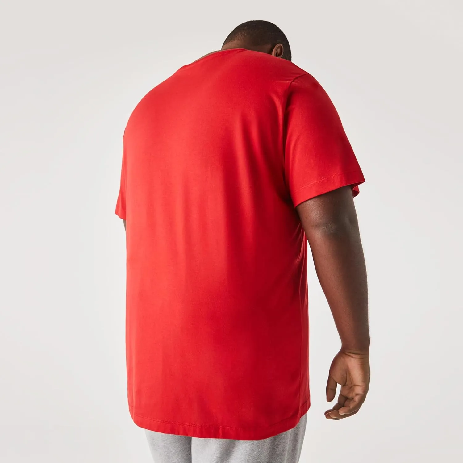 Lacoste Men's Big Fit Crew Neck Cotton Jersey T-Shirt