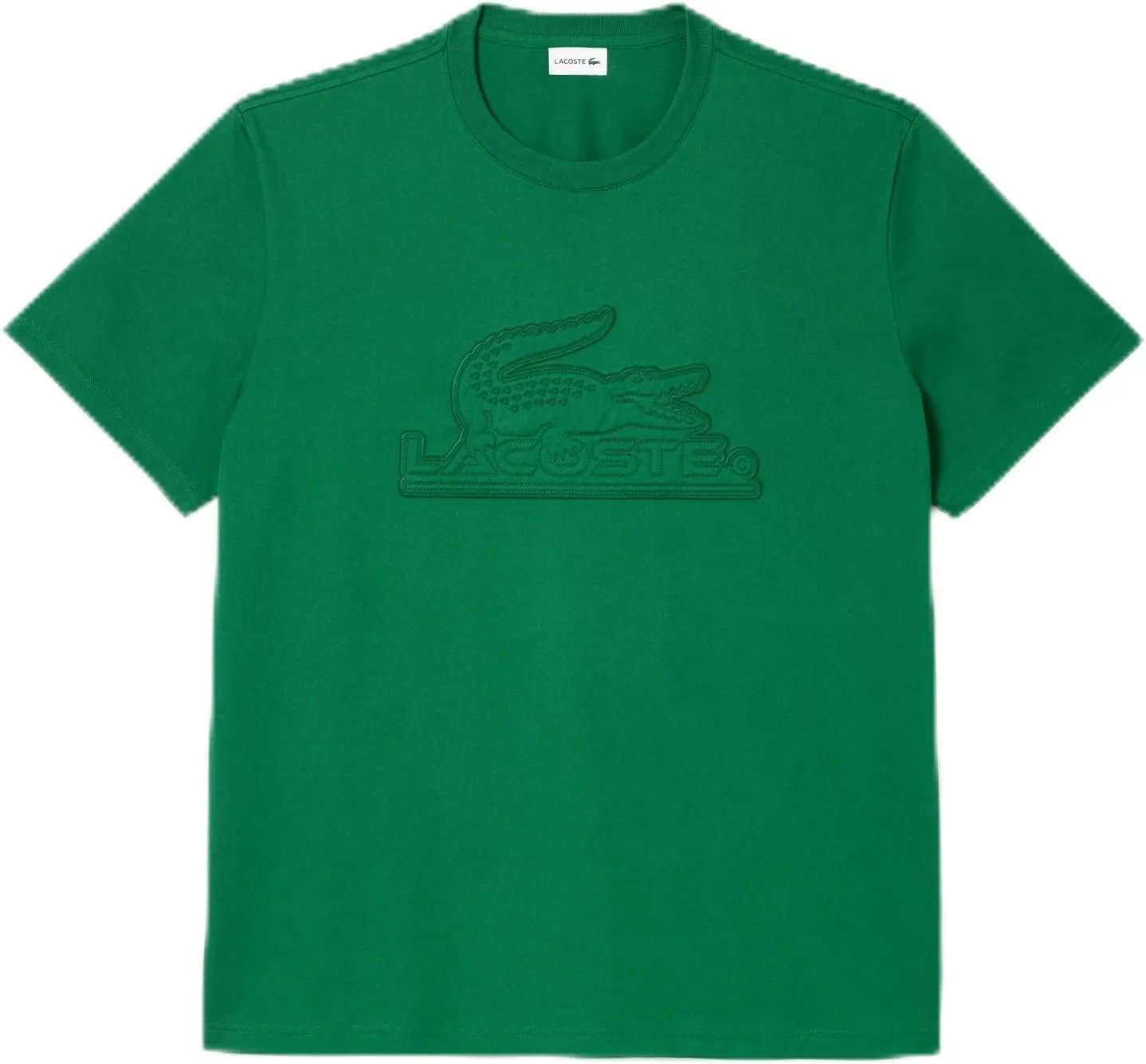 Lacoste Men's Big Fit Quilted Croc T-Shirt