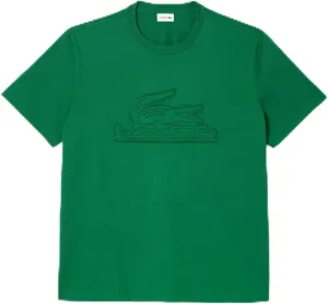 Lacoste Men's Big Fit Quilted Croc T-Shirt