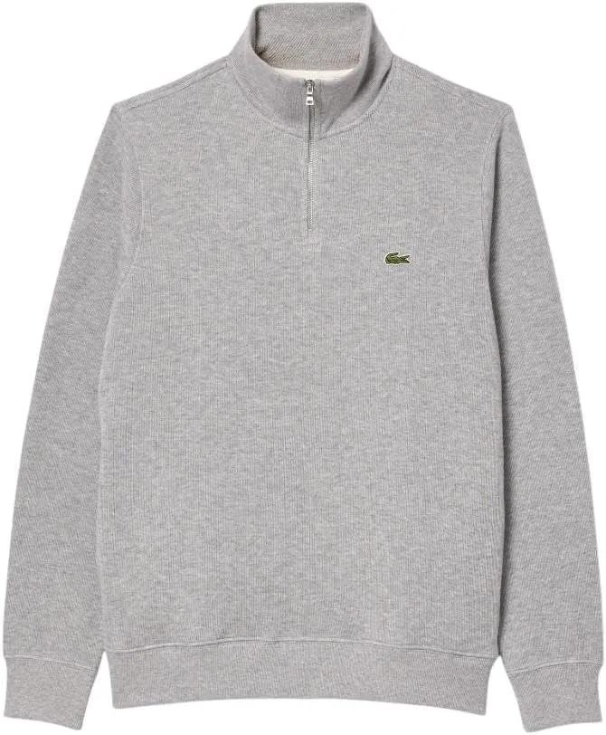Lacoste Men's Half Zip Cotton Sweatshirt