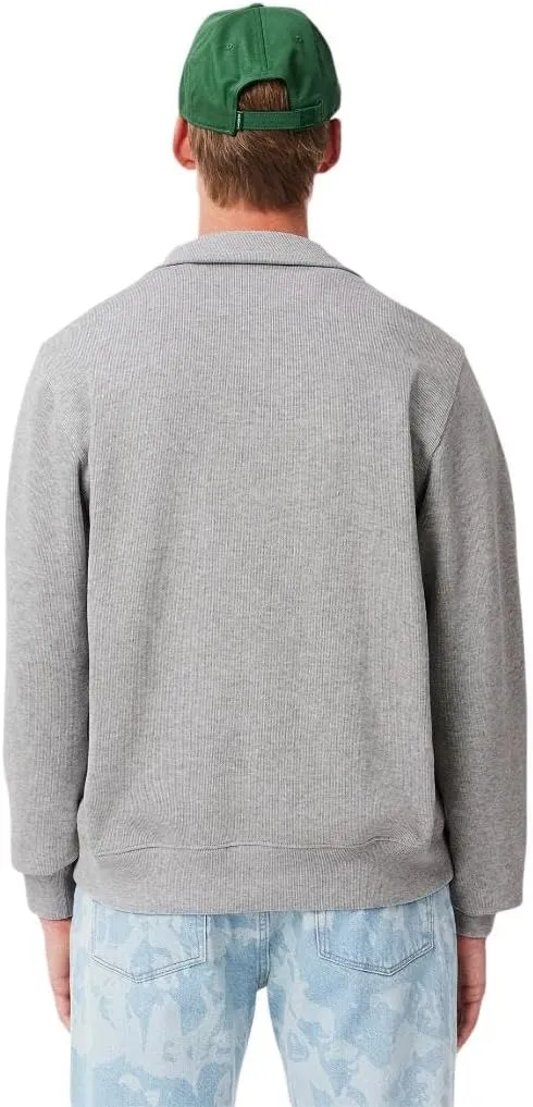 Lacoste Men's Half Zip Cotton Sweatshirt