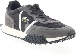 Lacoste Mens L-Spin Deluxe Sneaker, BLK/DK Gry, 9.5