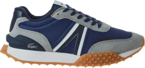 Lacoste Mens L-Spin Deluxe Sneaker, NVY/DK Gry, 9