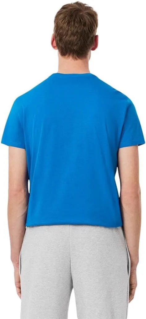 Lacoste Men's Monochrome Cotton Pima Jersey Crew Neck T-Shirt