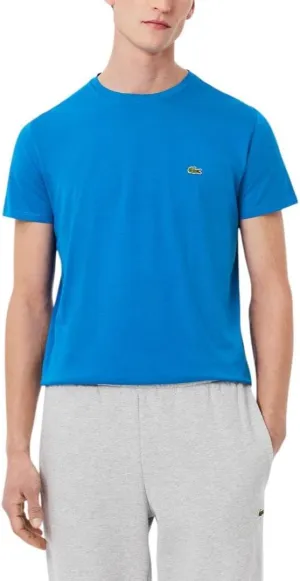 Lacoste Men's Monochrome Cotton Pima Jersey Crew Neck T-Shirt