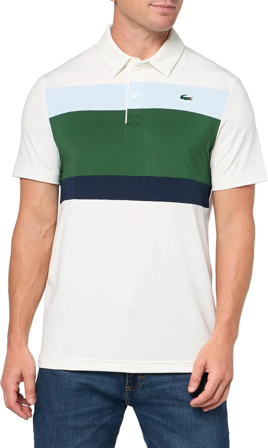 Lacoste Men's Regular Fit Colorblock Polo