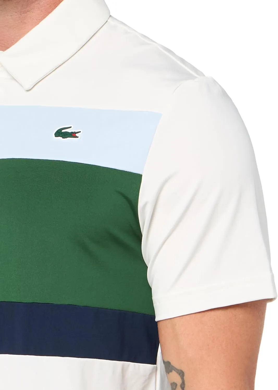 Lacoste Men's Regular Fit Colorblock Polo