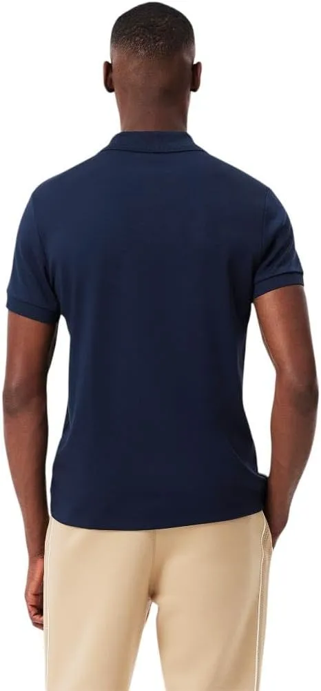 Lacoste Mens Short Sleeve Pima Jersey Interlock Regular Fit Polo