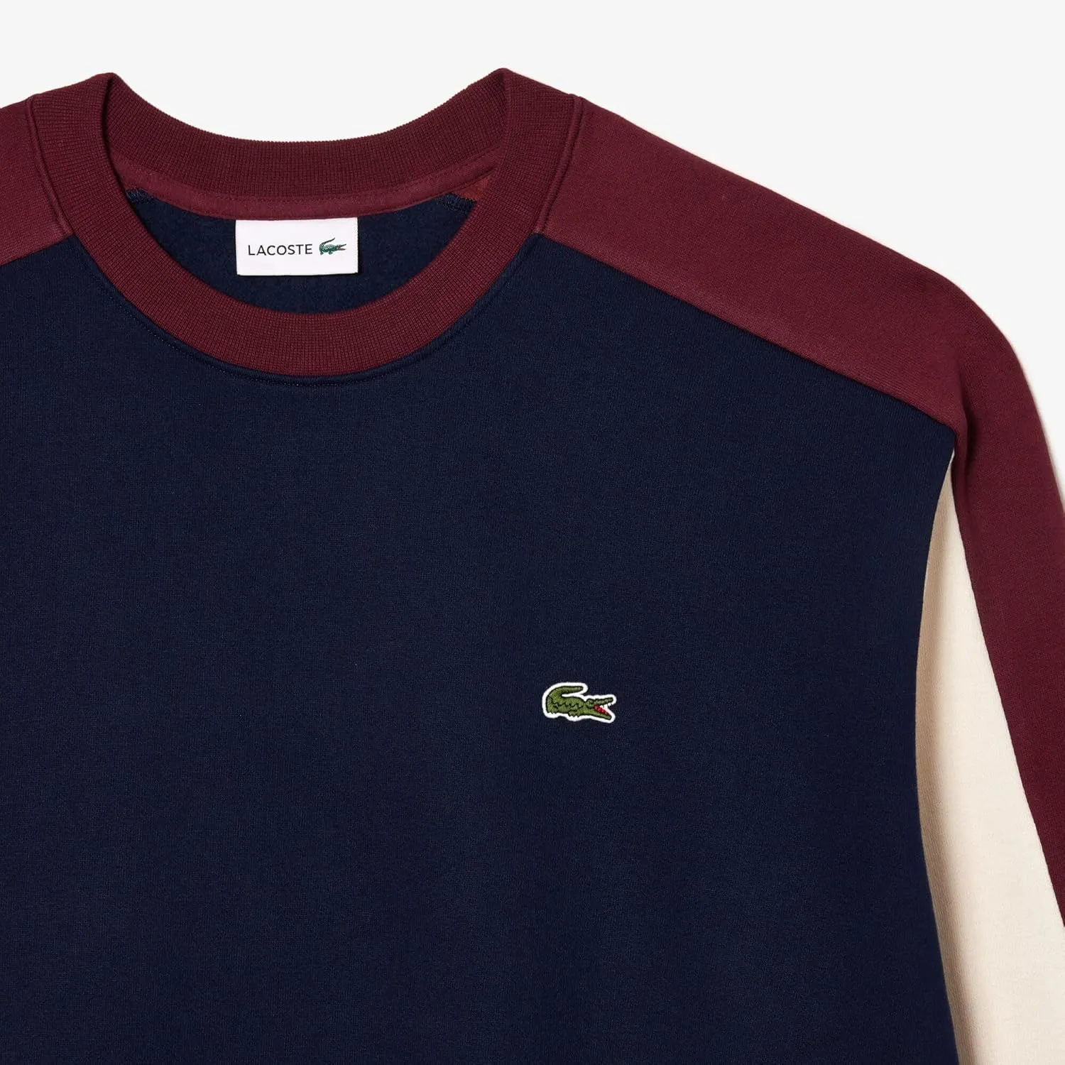 Lacoste Men's Tall Fit Colorblock Sweatshirt