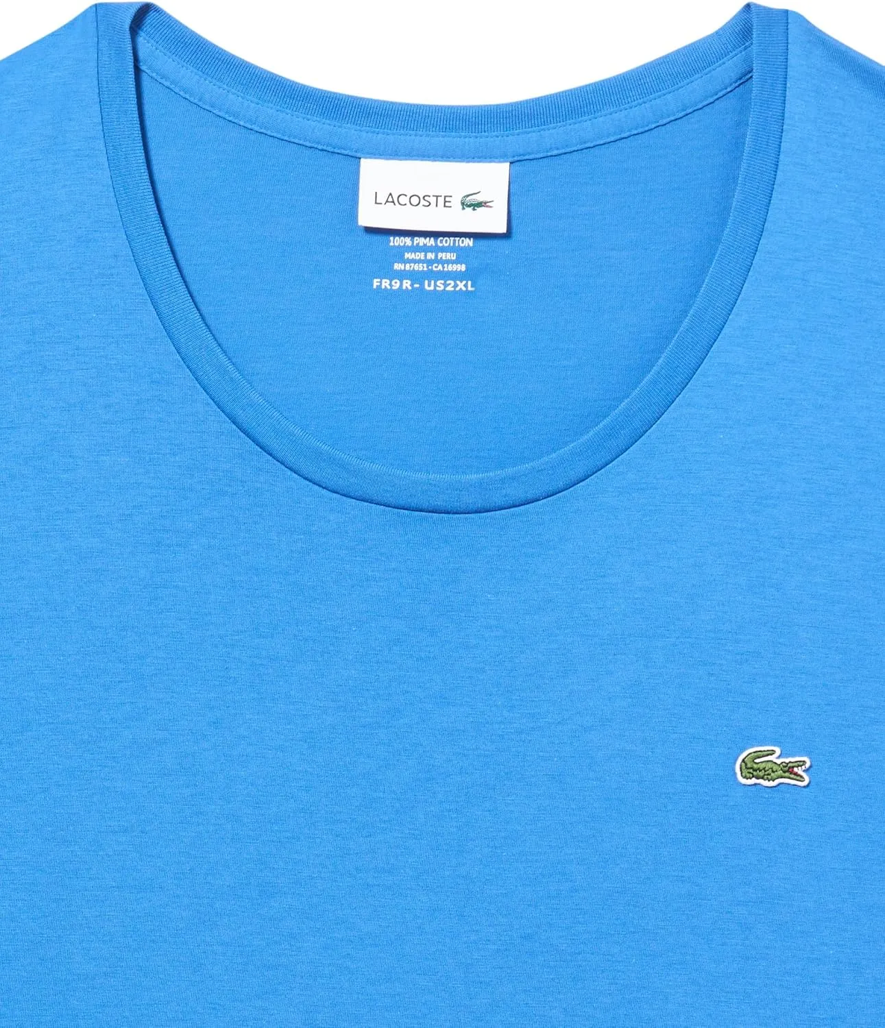 Lacoste Men's Tall Fit Pima Cotton Jersey T-Shirt