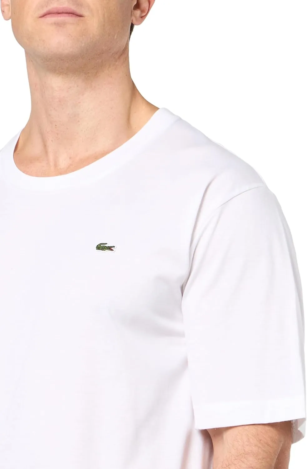 Lacoste Men's Tall Fit Pima Cotton Jersey T-Shirt