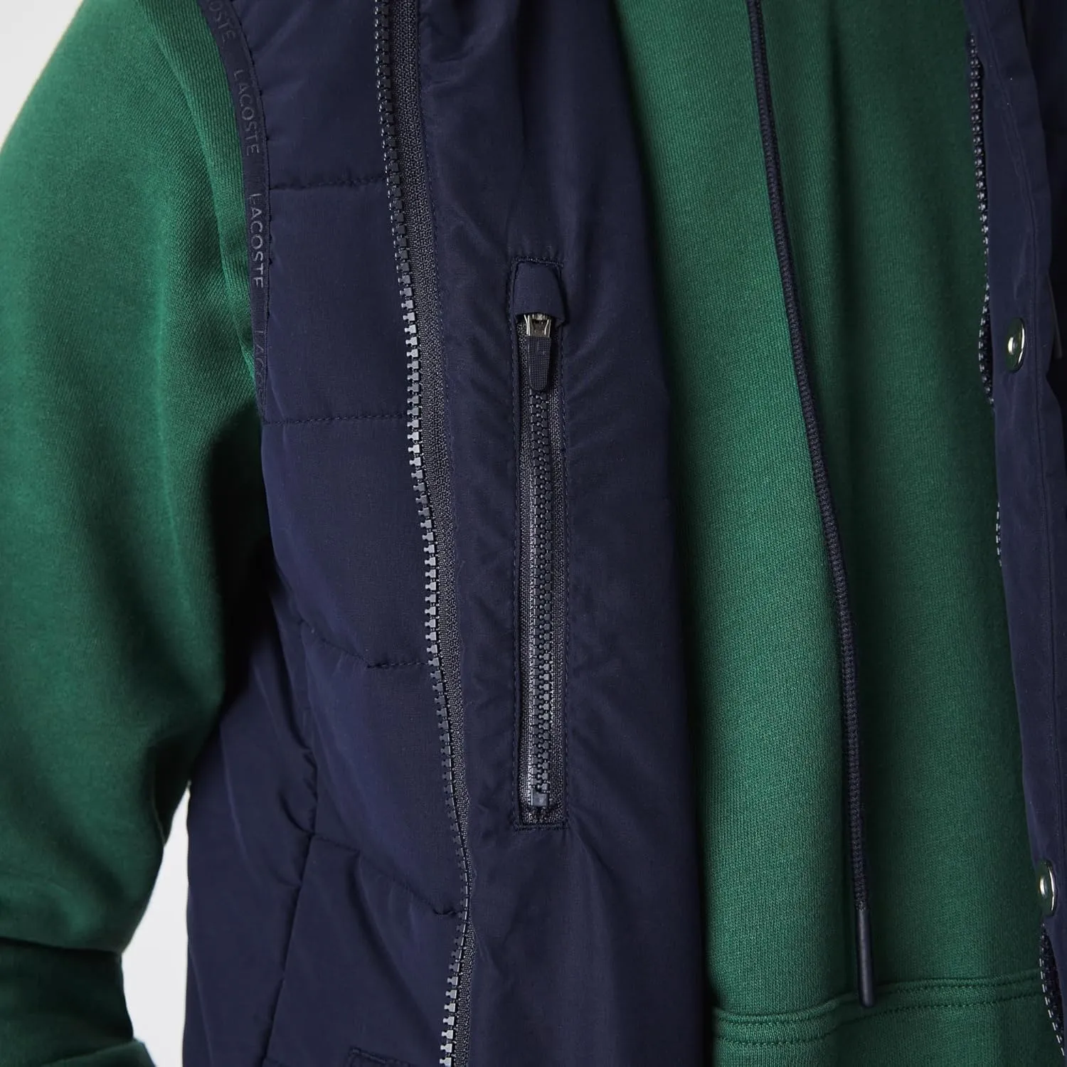 Lacoste Mens Unisex Sport X Théo Curin Vest Jacket