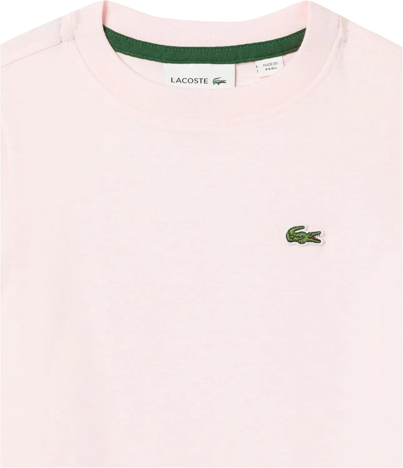 Lacoste Unisex-adult Short Sleeve Crew Neck Classic Cotton T shirt