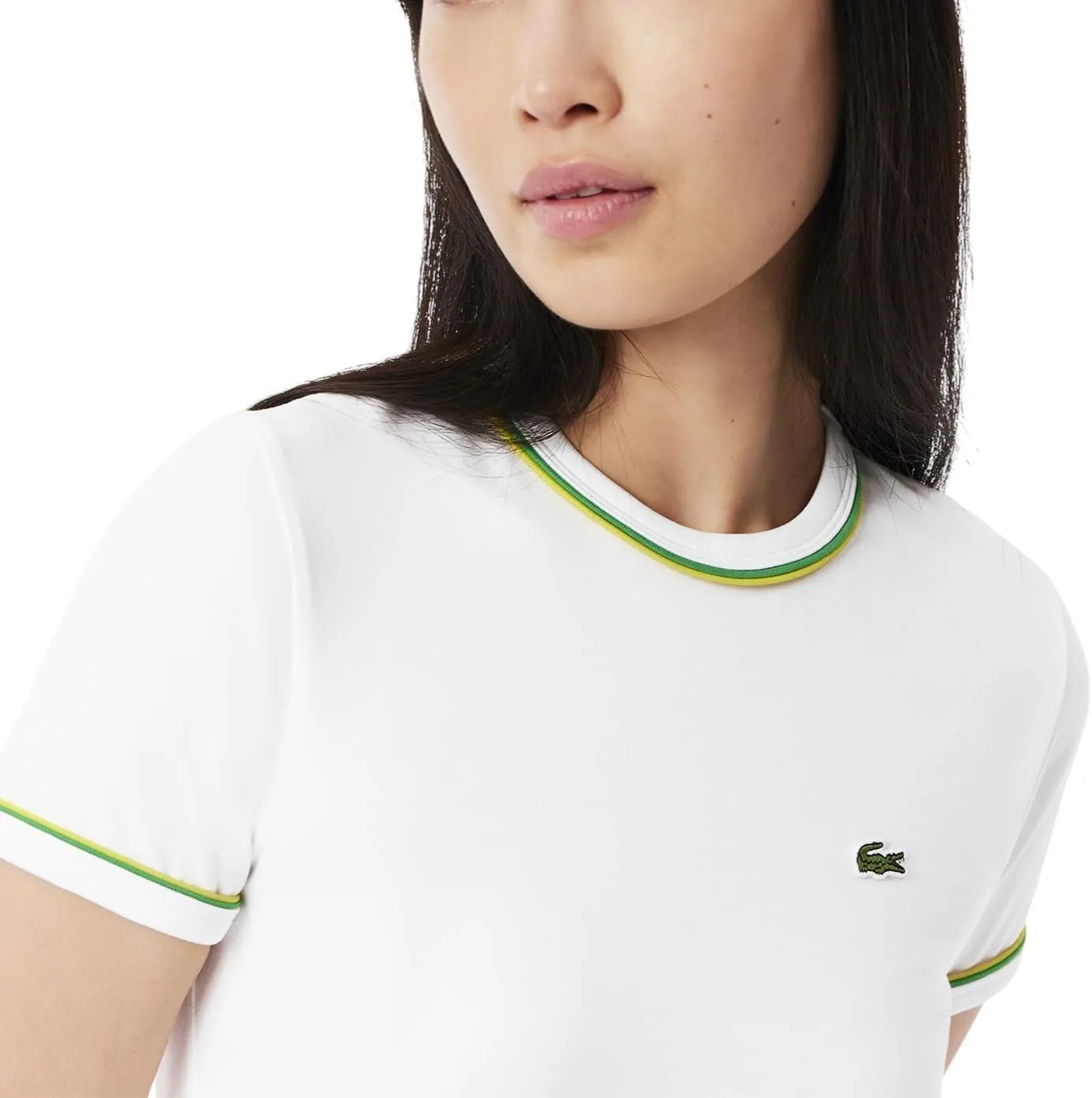 Lacoste Women's Contrast Accent Jersey T-Shirt