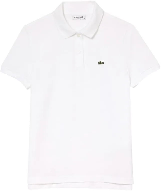 Lacoste Women's Core Short Sleeve Regular Fit Petit Pique Polo