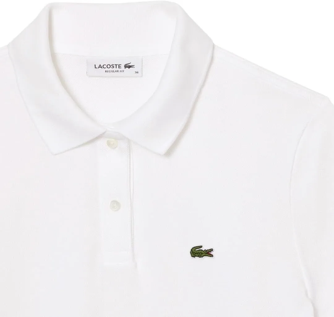 Lacoste Women's Core Short Sleeve Regular Fit Petit Pique Polo