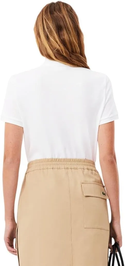 Lacoste Women's Core Short Sleeve Regular Fit Petit Pique Polo