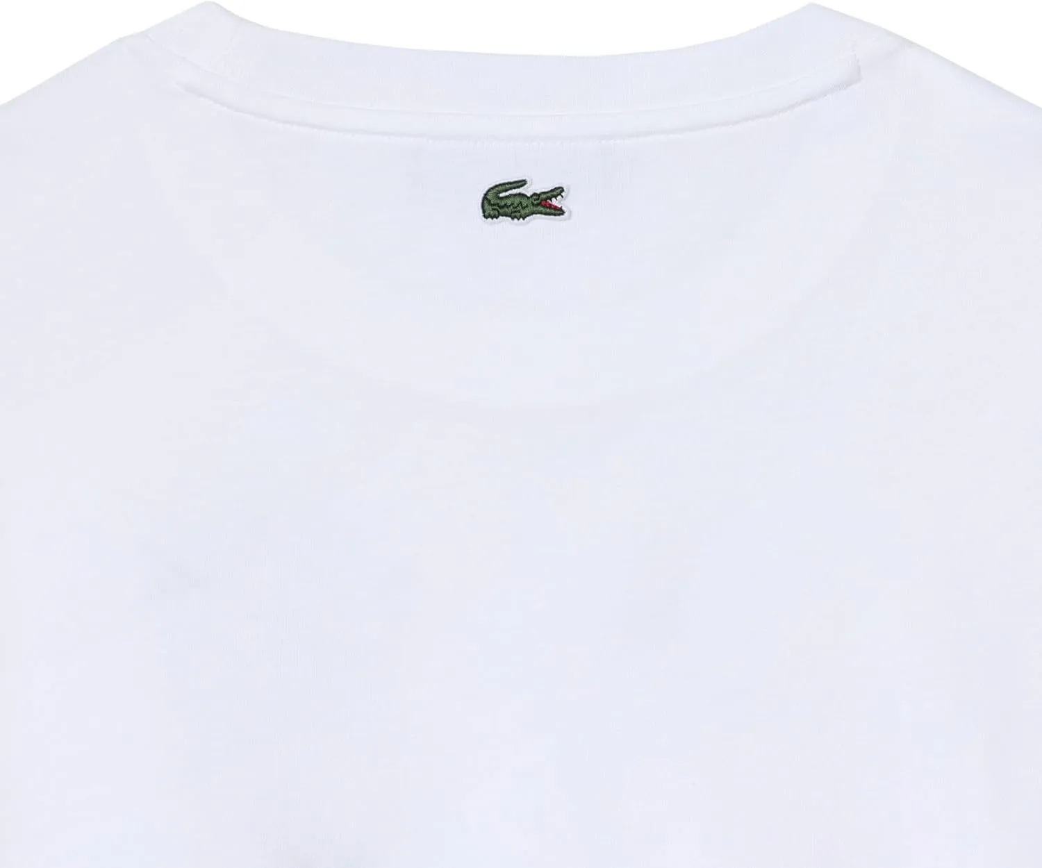 Lacoste Women's Crew Neck Short Sleeve Relaxed Fit Graphic T-Shirt