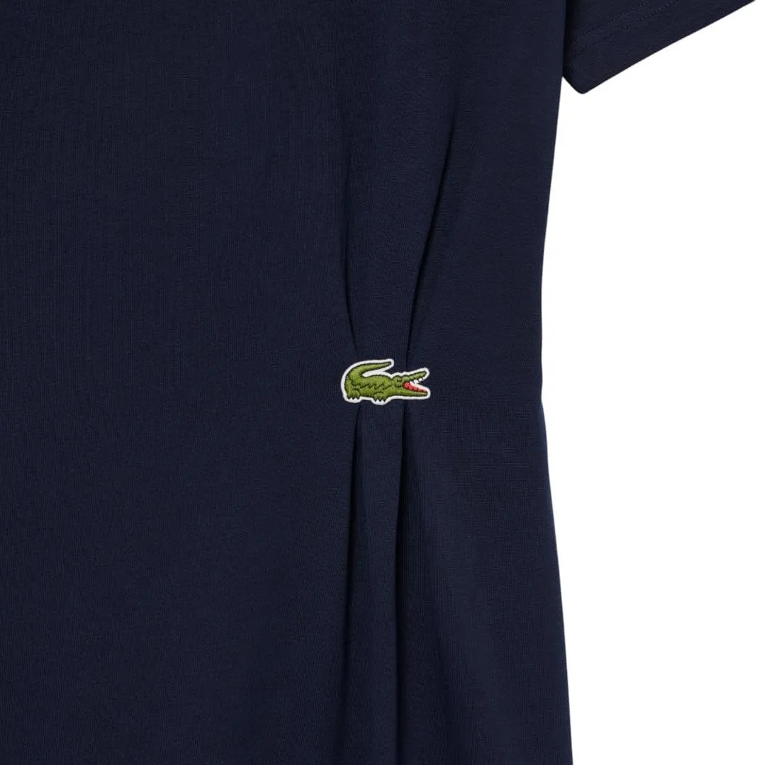 Lacoste womens Draped T-shirt Dress