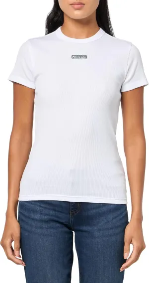 Lacoste Women's Slim Fit Ribbed T-Shirt