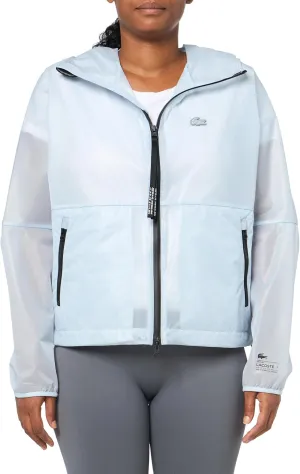 Lacoste Women's Transparent Windbreaker