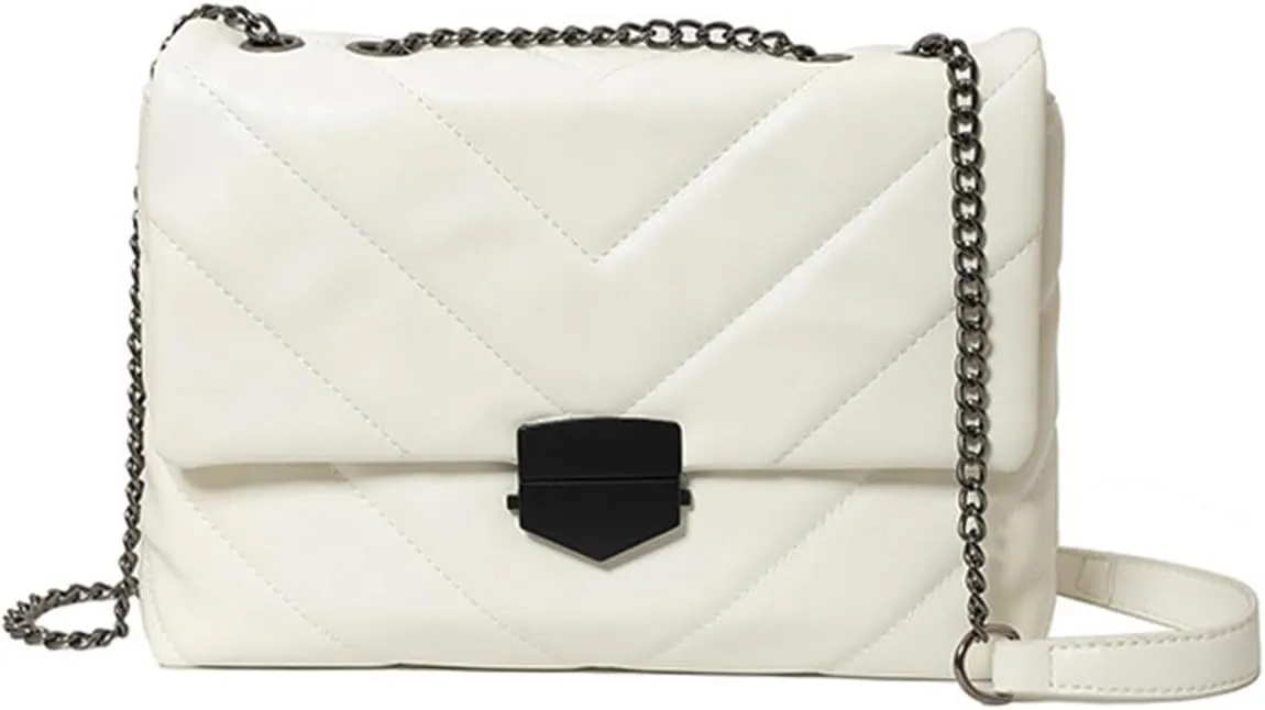 Ladies embroidered chain shoulder bag crossbody bag