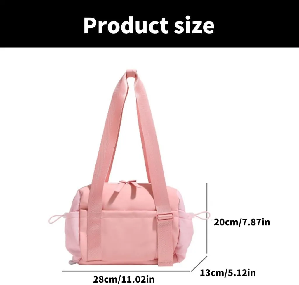 Large Capacity Fitness Handbag Cosmetics Bag Outdoor Sports Gym Bag Enduring