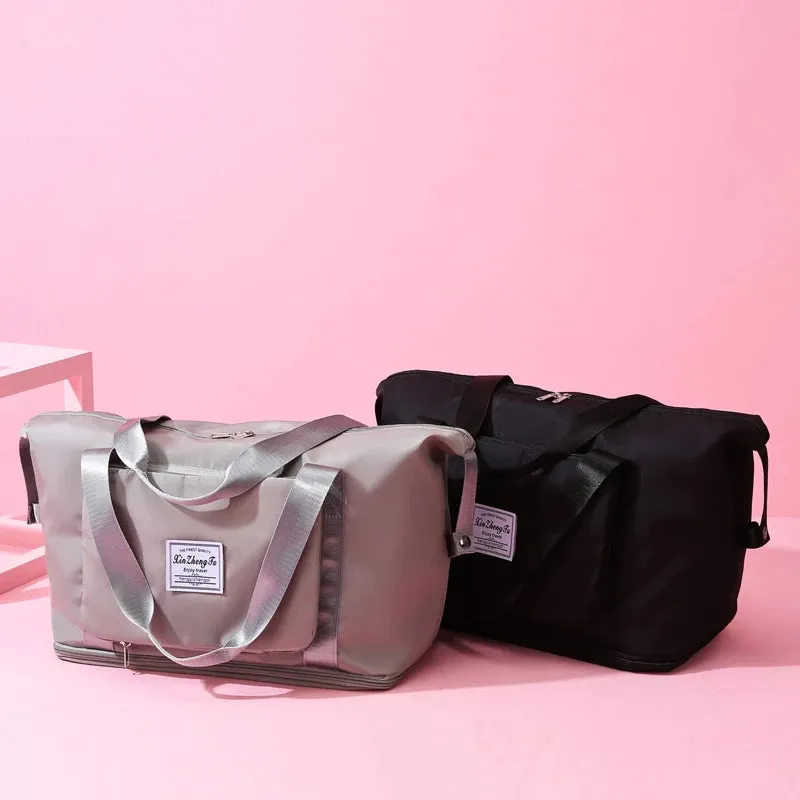 Large Capacity Foldable Travel Bag for Women