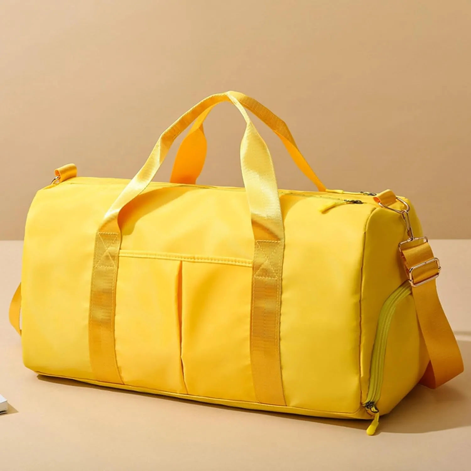 Large Capacity Gym Bag - Oxford Cloth Gym Bags with Large Capacity,Multifunctional Fitness Bags, Wear-Resistant Shoulder Bag for Wet and Dry Use
