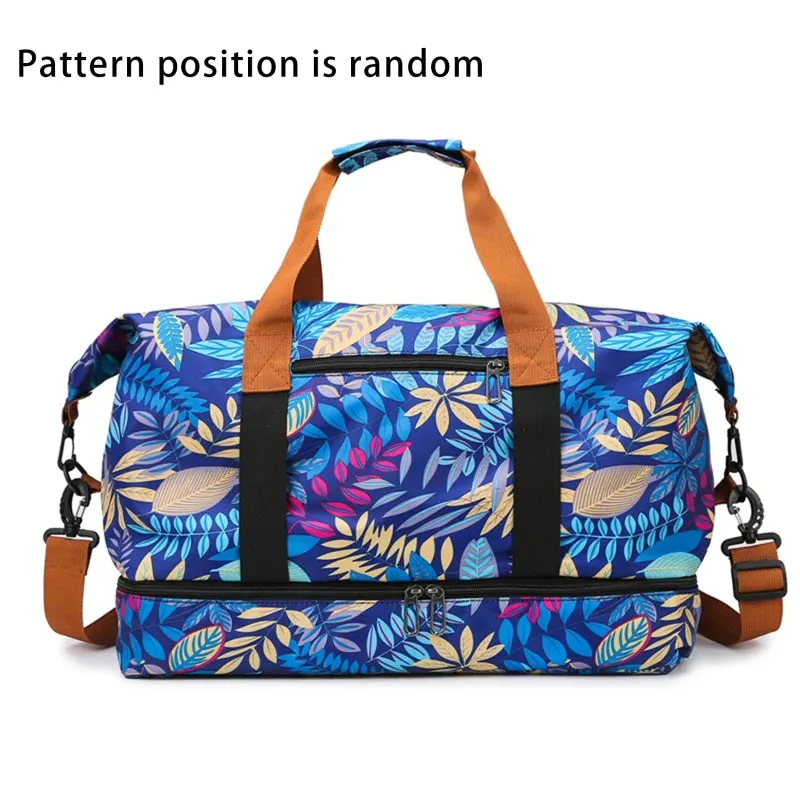Large-Capacity Travel Bag for Men & Women – Dry-Wet Separation, Ideal for Sports, Fitness, and Short-Distance Travel