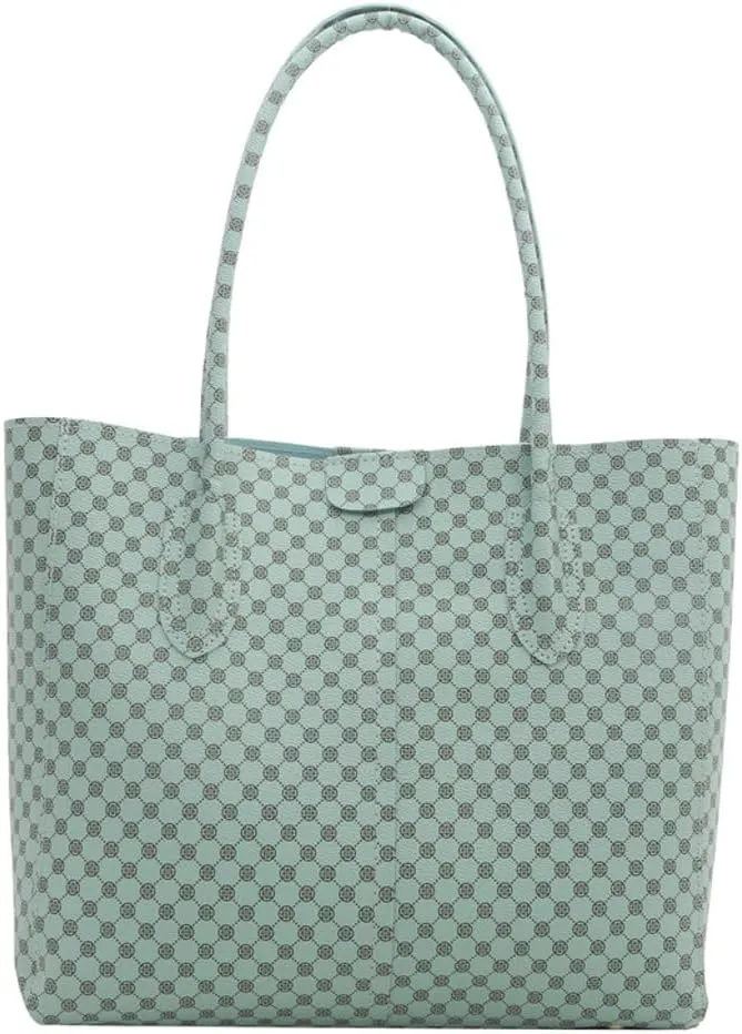Large Vegan Leather Tote Bags Women Weekender Shoulder Bag Shopper Handbag Travel Purse