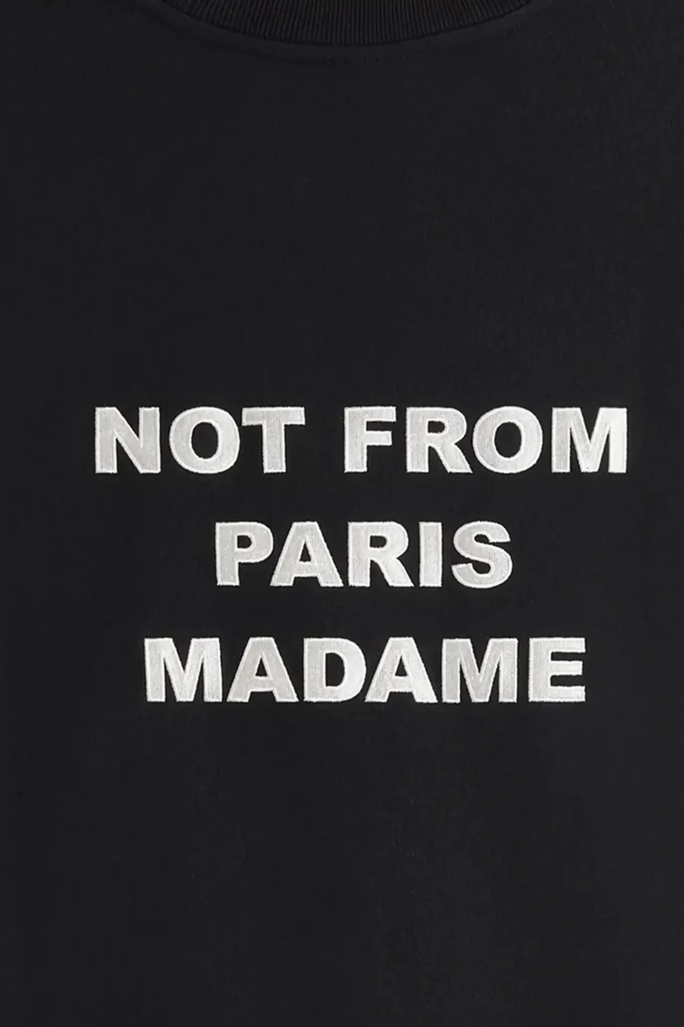 LE SWEATSHIRT SLOGAN CLASSIQUE - BLACK