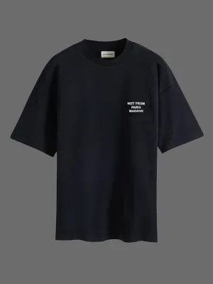 Le T-Shirt Slogan - Sort