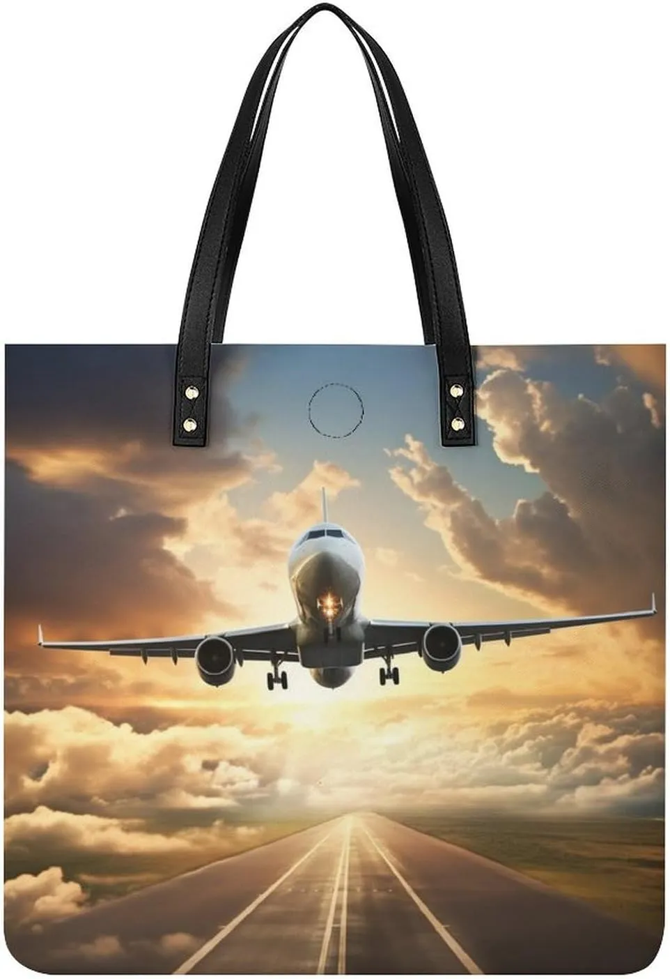 Leather Handbag for Women Tote Bag with Magnetic Buckle Tractor Farming Crossbody Bag Shoulder Bags
