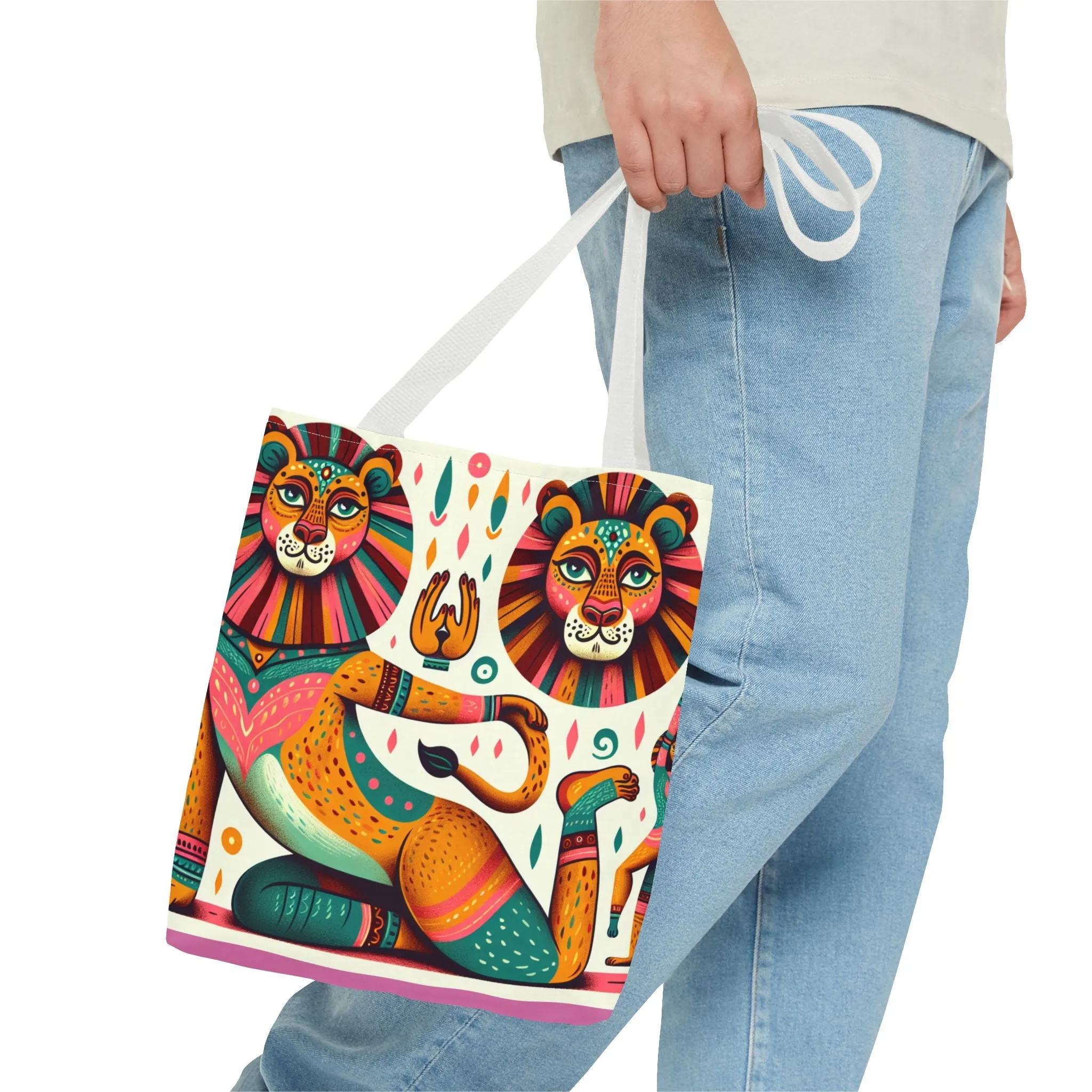 LEO POP ART Artful Art Gifted Yoga Weekender Bag Leo Personal Weekender Tote Bag Personal-Tote-Gift Astrology Gifte d for Leo Birthday