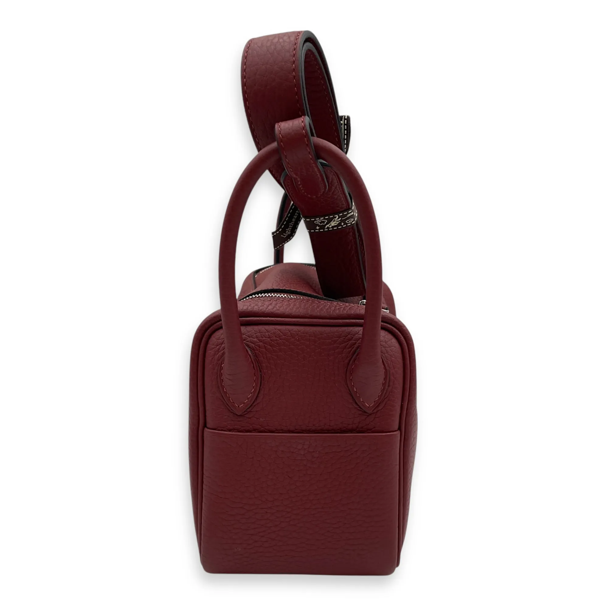 Lindy Mini Rouge H in Clemence, Palladium hardware