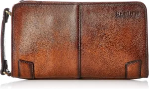 Lo Homme Presse 71866 Second Bag, Made in Japan, Cowhide Leather, Archaic, Brown
