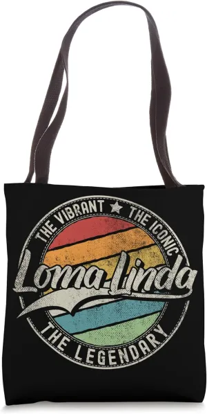 Loma Linda CA | California | Vintage Distressed Tote Bag