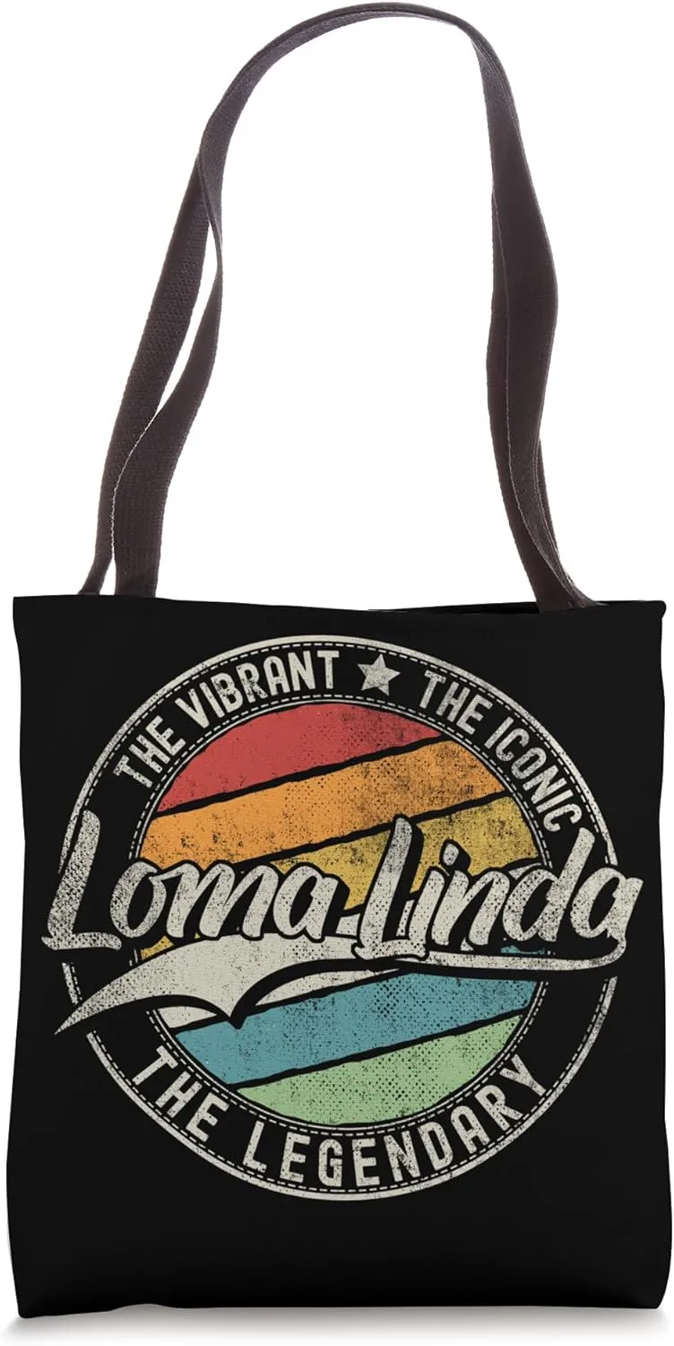 Loma Linda CA | California | Vintage Distressed Tote Bag