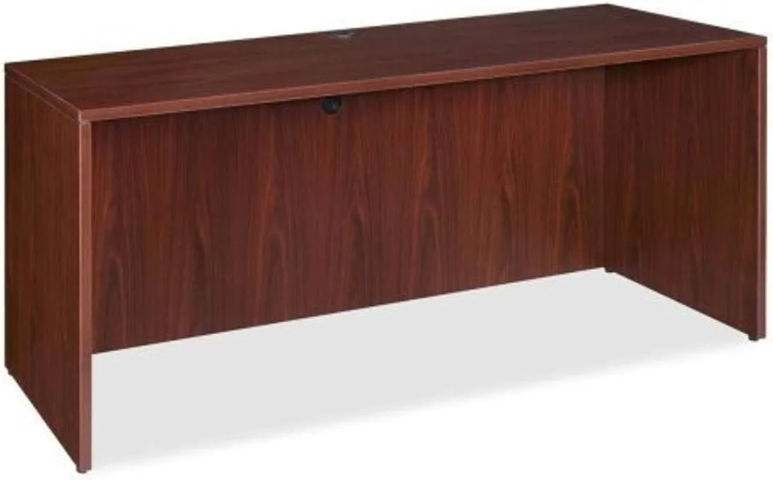 Lorell Credenza Shell, 72 by 24 by 29-1/2-Inch, Mahogany