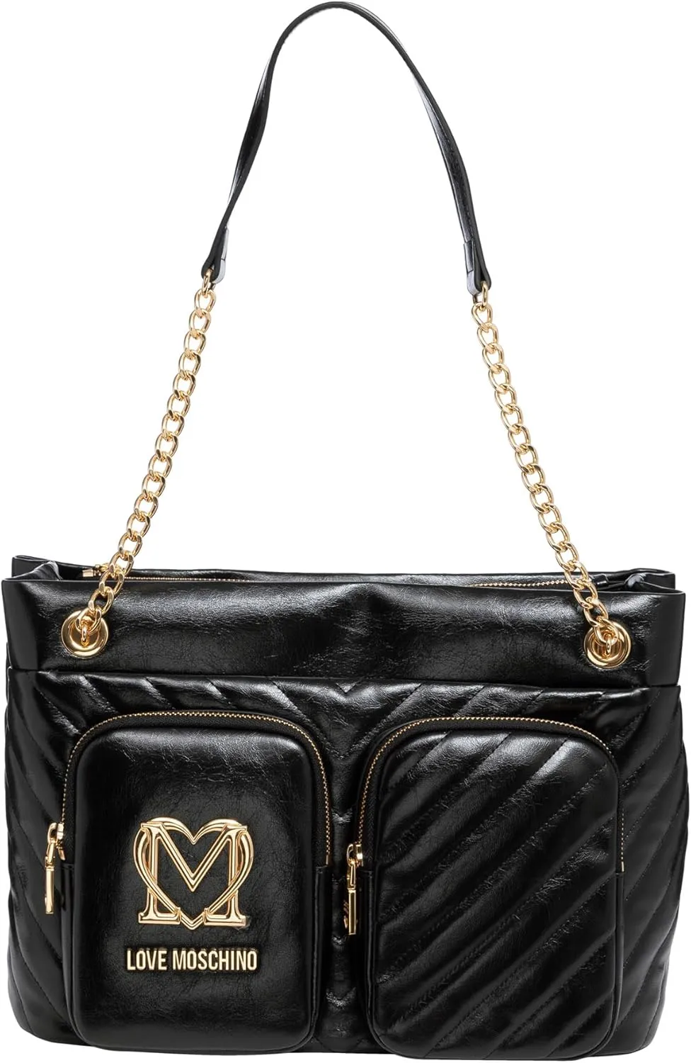 Love Moschino women City tote bag black