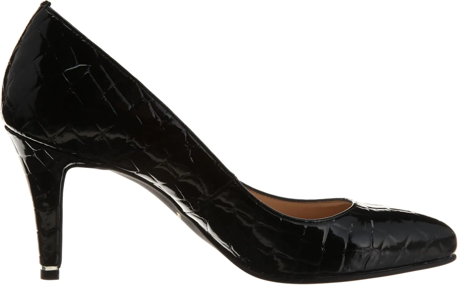 Lucione Embossed Pointed Toe Pumps