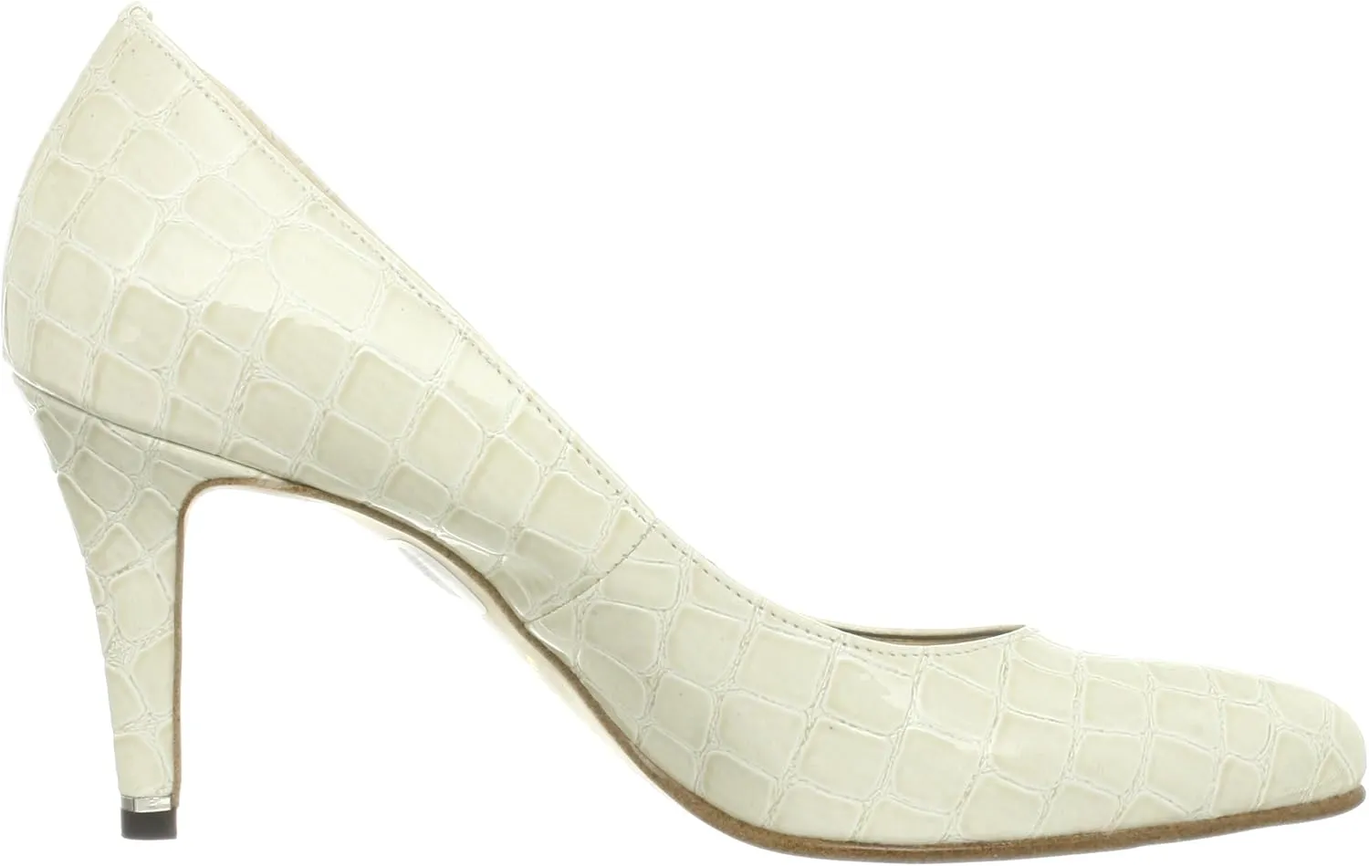 Lucione Embossed Pointed Toe Pumps