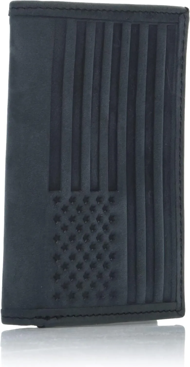 Lucky Brand Men's Trifold Wallet | Id Window | Card Slots | Leather | Organization | Durable | Stylish