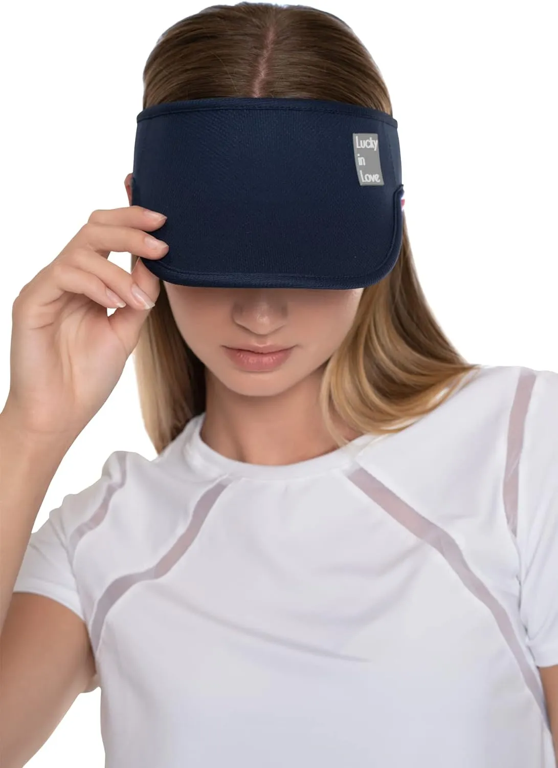 Lucky In Love Lucky Logo Stretch Visor