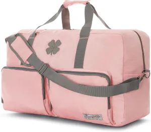 Lucky Travel Duffel Bags 85L, Gym Bag, Travel Bag & Large Duffle Bag for Men, Foldable Overnight Weekender Bags for Women & Men with Adjustable Shoulder Strap, Bridal Rose