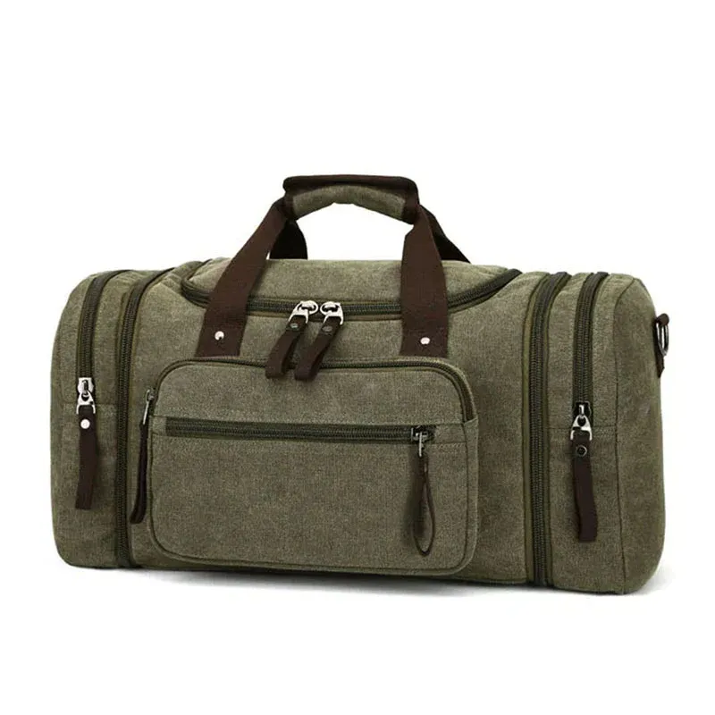Luxora Large Capacity Canvas Travel Bag for All Essentials