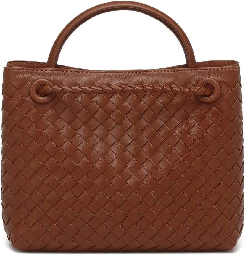 Luxury Handwoven Handbag Crossbody Tote Bag for Women, Trendy Shoulder Bag, Versatile Fashion Accessory