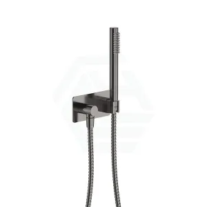 M#1(Gunmetal Grey) Fienza Isabella Gun Metal Hand Shower with Soft Square Plate